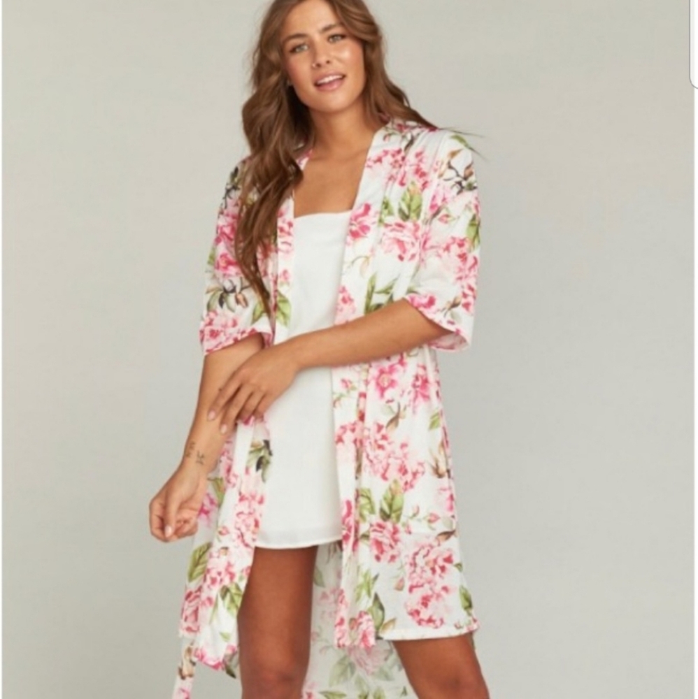 💖🌟HP⭐️💖 Show Me Your Mumu Floral Kimono Duster